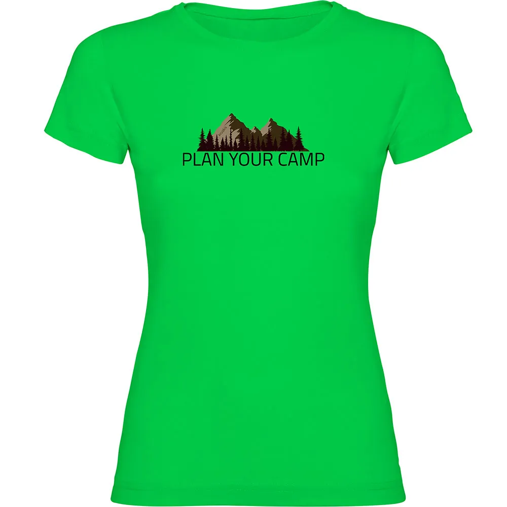 Kruskis Plan Your Camp Kortarmet T-skjorte Kruskis Plan Your Camp Kortarmet T-skjorte