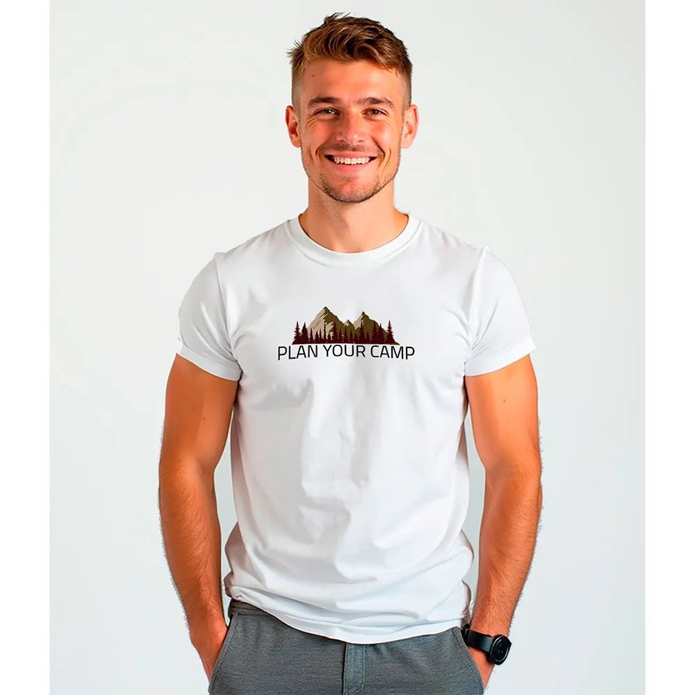 Kruskis Plan Your Camp Kortarmet T-skjorte