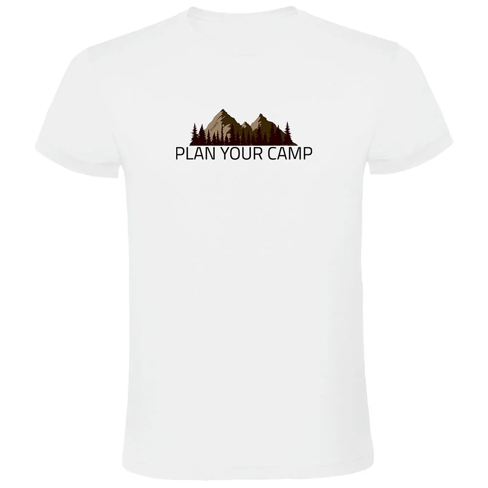 Kruskis Plan Your Camp Kortarmet T-skjorte