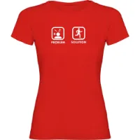 Kruskis Problem Solution Run Kortarmet T-skjorte female Kruskis Problem Solution Run Kortarmet T-skjorte female