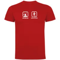 Kruskis Problem Solution Run Kortarmet T-skjorte male Kruskis Problem Solution Run Kortarmet T-skjorte male