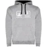 Heather grey / black