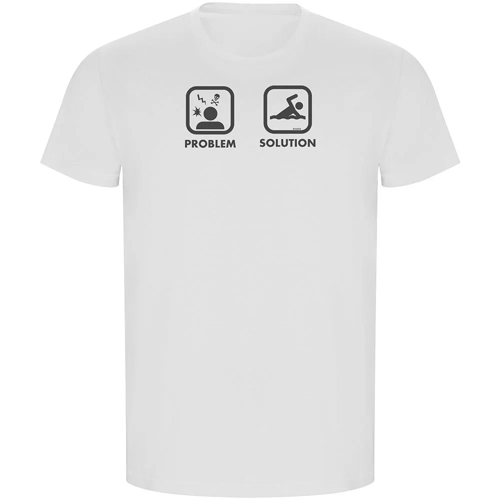 Kruskis Problem Solution Swim Eco Kortarmet T-skjorte male Kruskis Problem Solution Swim Eco Kortarmet T-skjorte male