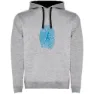 Heather grey / black