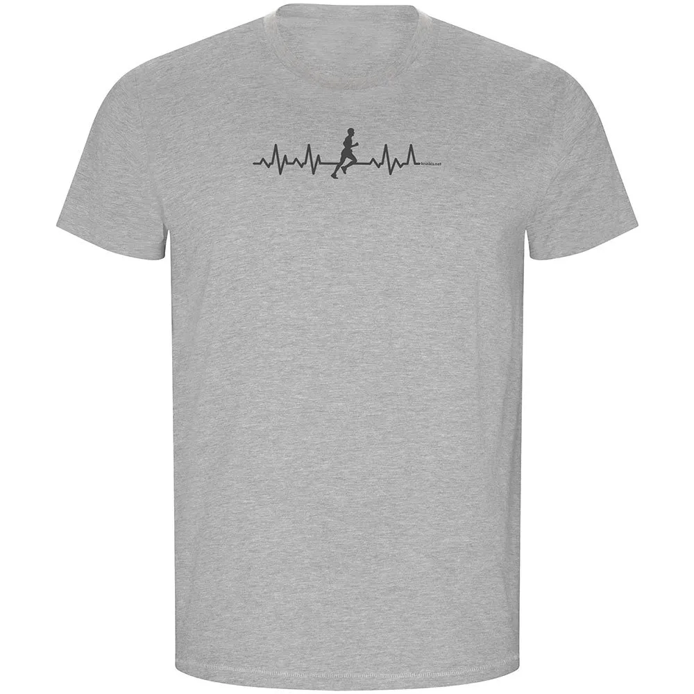 Kruskis Runner Heartbeat Eco Kortarmet T-skjorte male Kruskis Runner Heartbeat Eco Kortarmet T-skjorte male