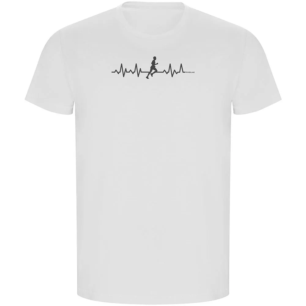Kruskis Runner Heartbeat Eco Kortarmet T-skjorte male Kruskis Runner Heartbeat Eco Kortarmet T-skjorte male
