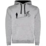 Heather grey / black