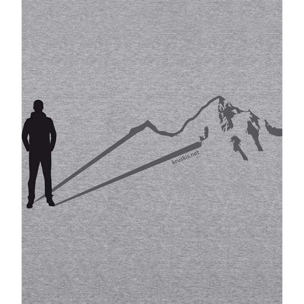 Kruskis Shadow Mountain Kortarmet T-skjorte