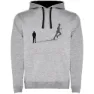 Heather grey / black