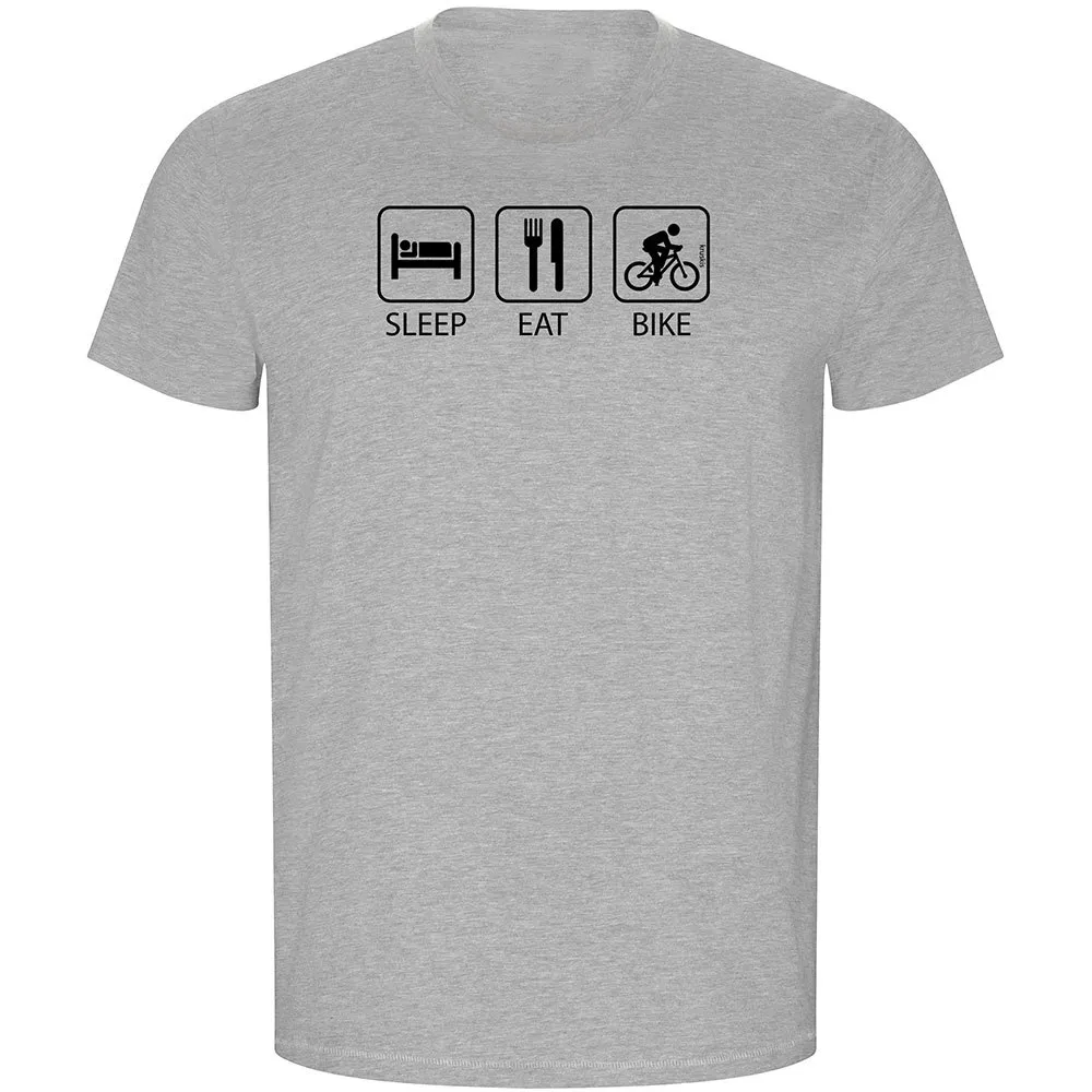 Kruskis Sleep Eat And Bike Eco Kortarmet T-skjorte Kruskis Sleep Eat And Bike Eco Kortarmet T-skjorte