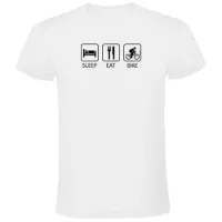 Kruskis Sleep Eat And Bike Kortarmet T-skjorte Kruskis Sleep Eat And Bike Kortarmet T-skjorte