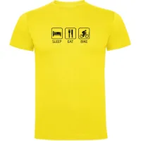 Kruskis Sleep Eat And Bike Kortarmet T-skjorte Kruskis Sleep Eat And Bike Kortarmet T-skjorte