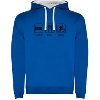 Kruskis Sleep Eat And Bike Two-colour Hetteskjorte
