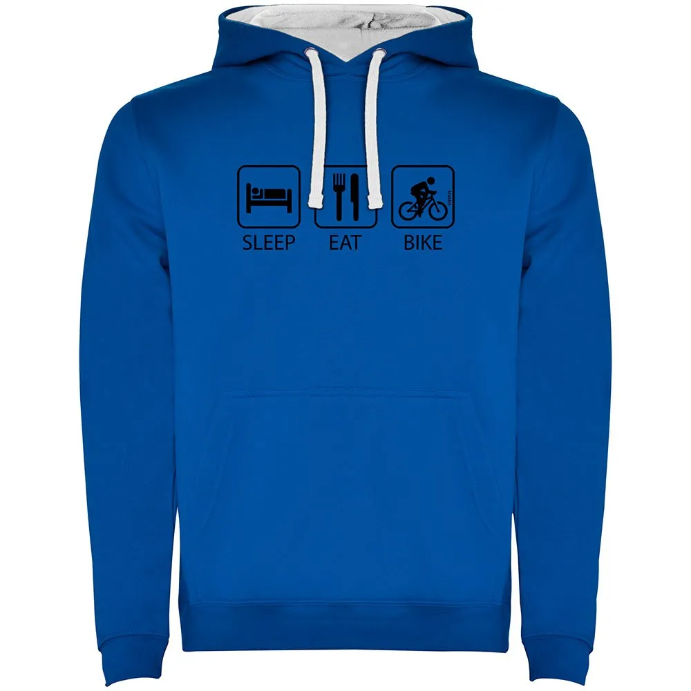 Kruskis Sleep Eat And Bike Two-colour Hetteskjorte