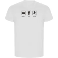 Kruskis Sleep Eat And Run Eco Kortarmet T-skjorte Kruskis Sleep Eat And Run Eco Kortarmet T-skjorte