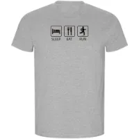 Kruskis Sleep Eat And Run Eco Kortarmet T-skjorte male