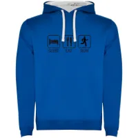 Kruskis Sleep Eat And Run Two-colour Hetteskjorte Kruskis Sleep Eat And Run Two-colour Hetteskjorte