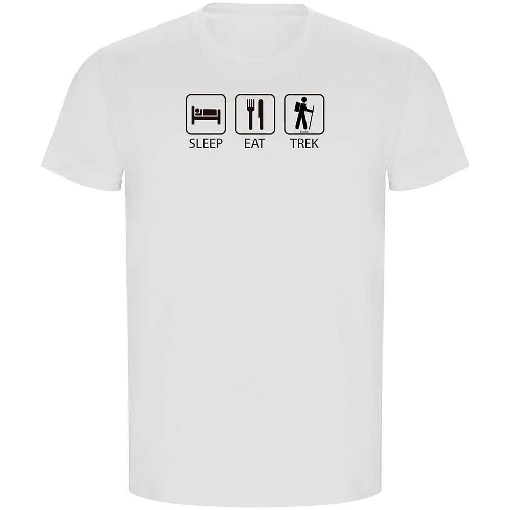 Kruskis Sleep Eat And Trek Eco Kortarmet T-skjorte