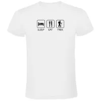 Kruskis Sleep Eat And Trek Kortarmet T-skjorte