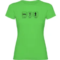 Kruskis Sleep Eat And Trek Kortarmet T-skjorte Kruskis Sleep Eat And Trek Kortarmet T-skjorte