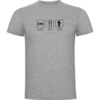 Kruskis Sleep Eat And Trek Kortarmet T-skjorte Kruskis Sleep Eat And Trek Kortarmet T-skjorte