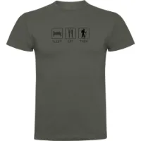 Kruskis Sleep Eat And Trek Kortarmet T-skjorte Kruskis Sleep Eat And Trek Kortarmet T-skjorte