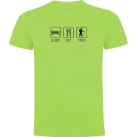 Kruskis Sleep Eat And Trek Kortarmet T-skjorte