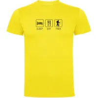 Kruskis Sleep Eat And Trek Kortarmet T-skjorte Kruskis Sleep Eat And Trek Kortarmet T-skjorte