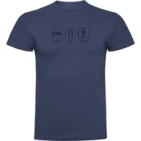 Kruskis Sleep Eat And Trek Kortarmet T-skjorte
