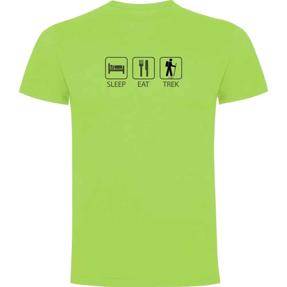 Kruskis Sleep Eat And Trek Kortarmet T-skjorte Kruskis Sleep Eat And Trek Kortarmet T-skjorte