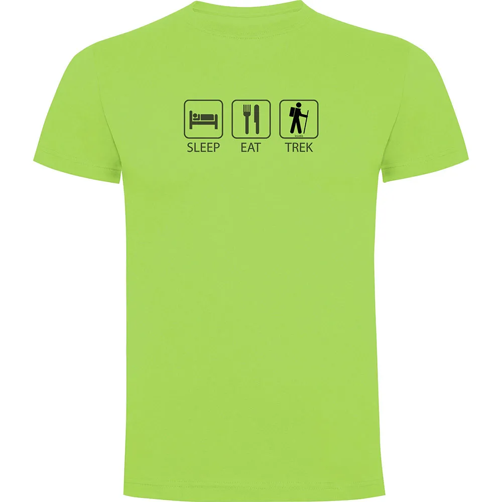 Kruskis Sleep Eat And Trek Kortarmet T-skjorte