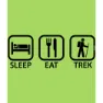 Kruskis Sleep Eat And Trek Kortarmet T-skjorte