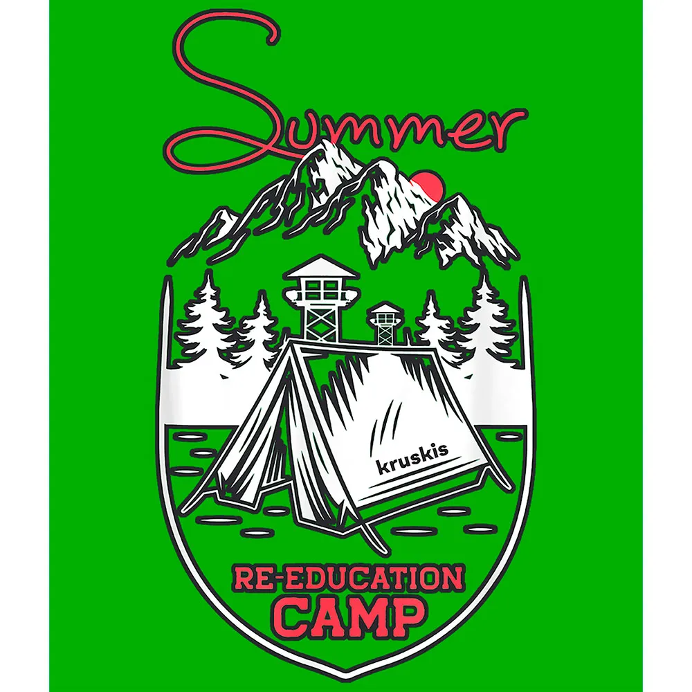 Kruskis Summer Reeducation Camp Kortarmet T-skjorte