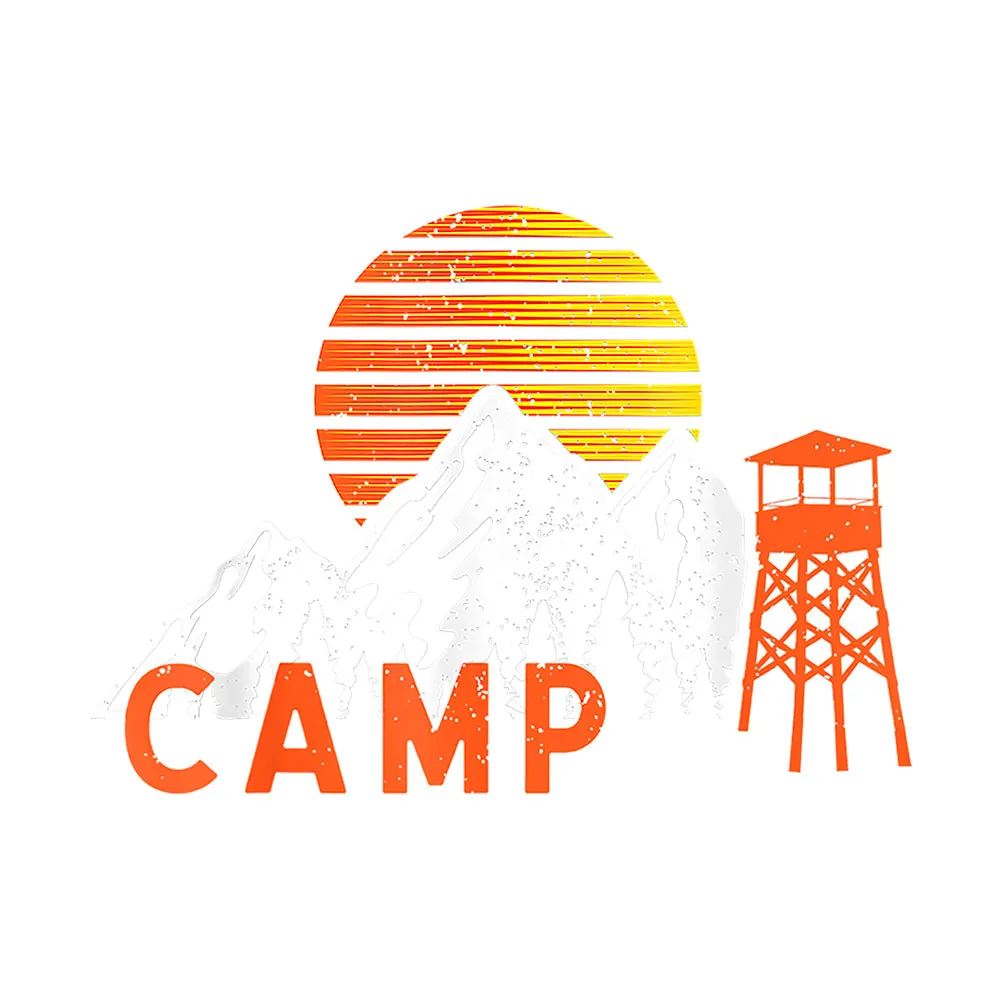 Kruskis Sunset Camp Kortarmet T-skjorte