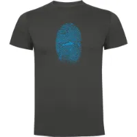 Kruskis Swimmer Fingerprint Kortarmet T-skjorte male Kruskis Swimmer Fingerprint Kortarmet T-skjorte male