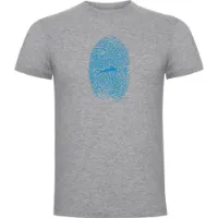 Kruskis Swimmer Fingerprint Kortarmet T-skjorte male Kruskis Swimmer Fingerprint Kortarmet T-skjorte male
