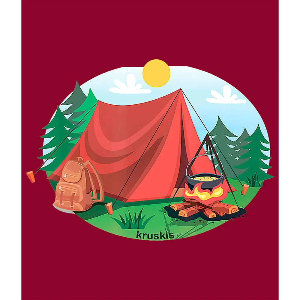 Kruskis Tent Kortarmet T-skjorte