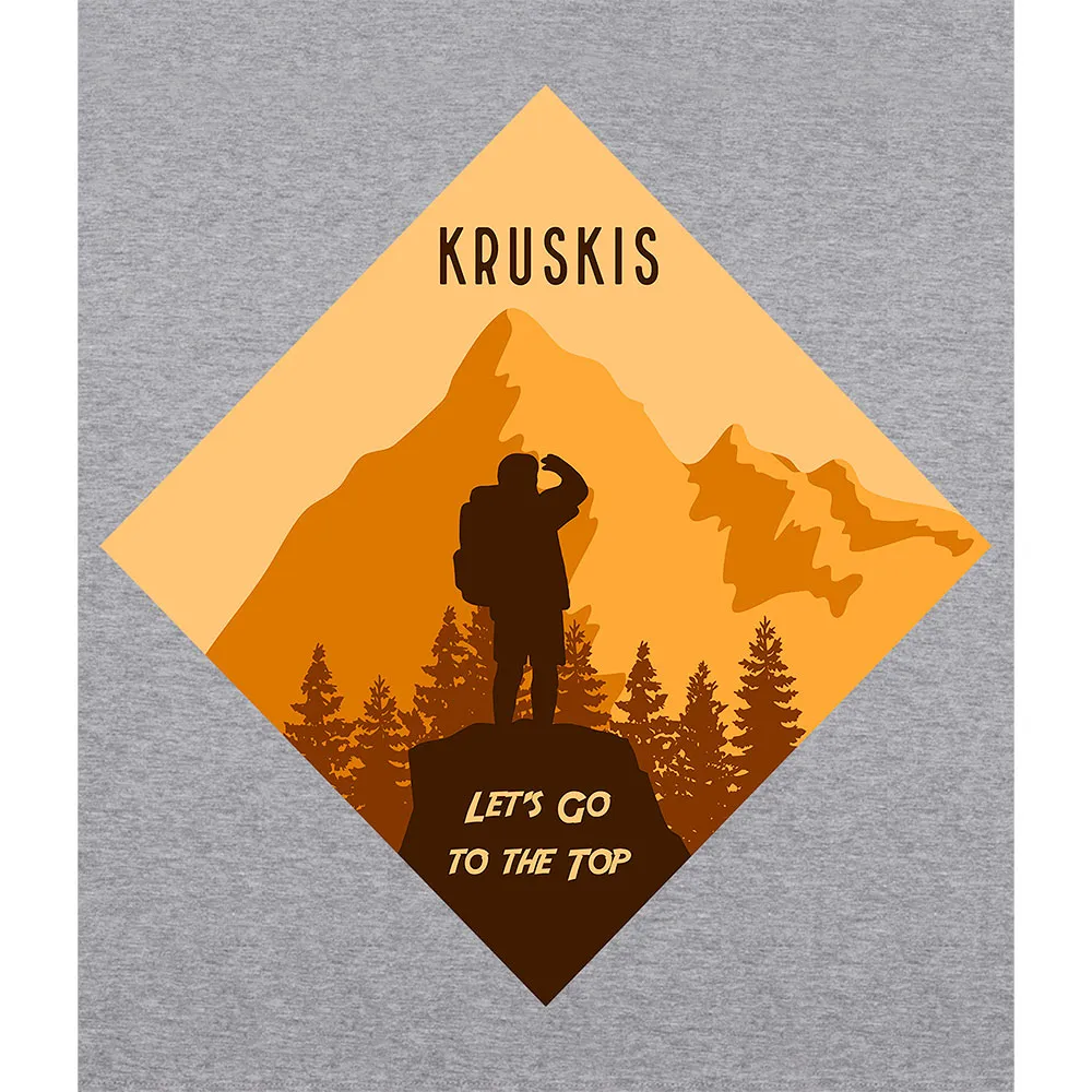 Kruskis Top Of The Mountain Eco Kortarmet T-skjorte