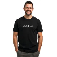 Kruskis Trekking Heartbeat Kortarmet T-skjorte