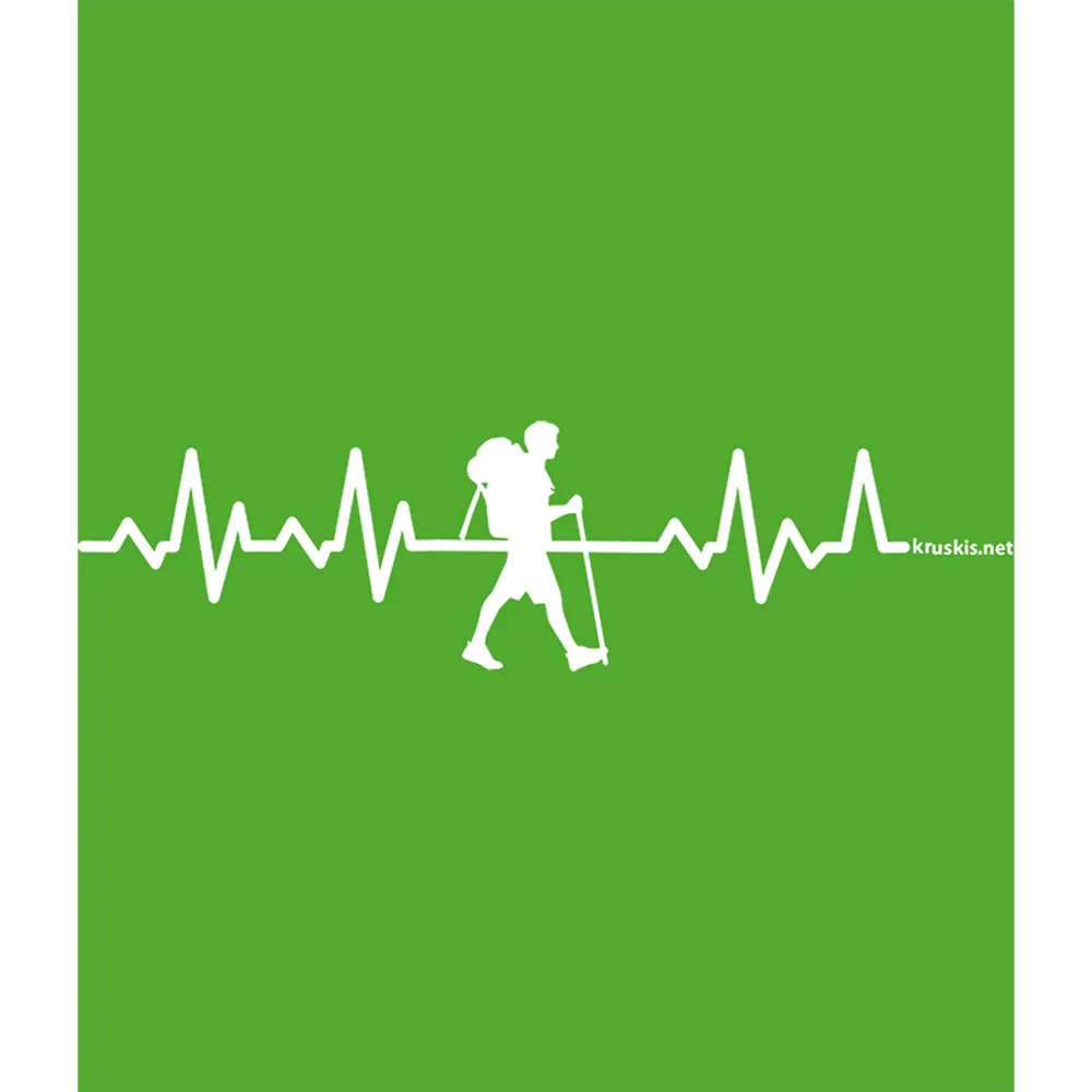 Kruskis Trekking Heartbeat Kortarmet T-skjorte
