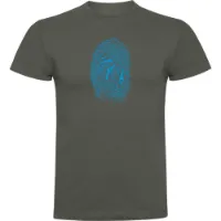 Kruskis Triathlon Fingerprint Kortarmet T-skjorte Kruskis Triathlon Fingerprint Kortarmet T-skjorte