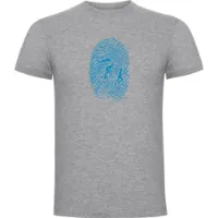 Kruskis Triathlon Fingerprint Kortarmet T-skjorte male