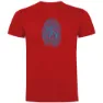 Kruskis Triathlon Fingerprint Kortarmet T-skjorte male