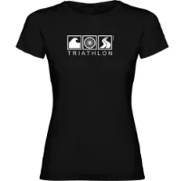 Kruskis Triathlon Kortarmet T-skjorte female