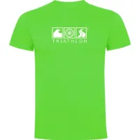 Kruskis Triathlon Kortarmet T-skjorte male