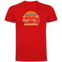 Kruskis Usa Summer Kortarmet T-skjorte Kruskis Usa Summer Kortarmet T-skjorte