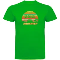 Kruskis Usa Summer Kortarmet T-skjorte