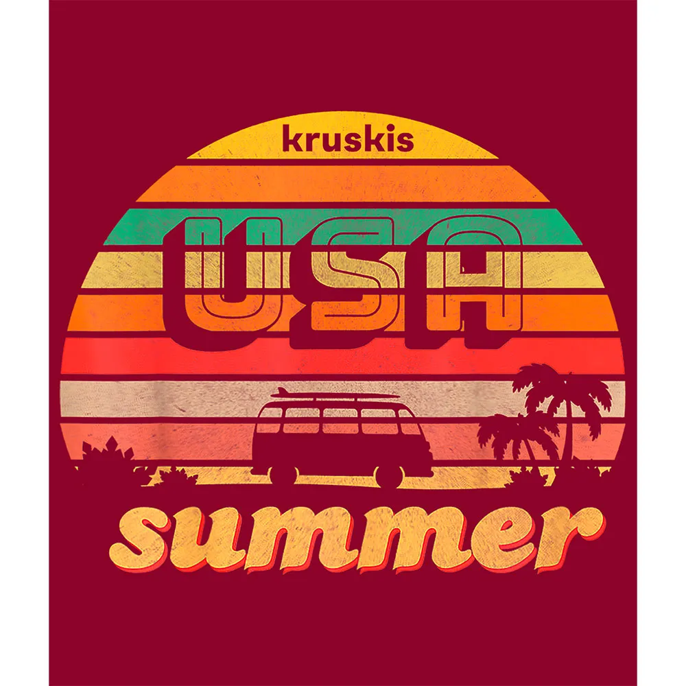Kruskis Usa Summer Kortarmet T-skjorte