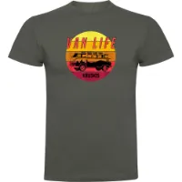 Kruskis Van Life Sunset Kortarmet T-skjorte Kruskis Van Life Sunset Kortarmet T-skjorte