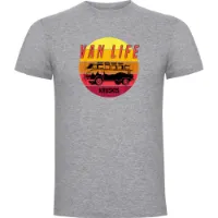 Kruskis Van Life Sunset Kortarmet T-skjorte
